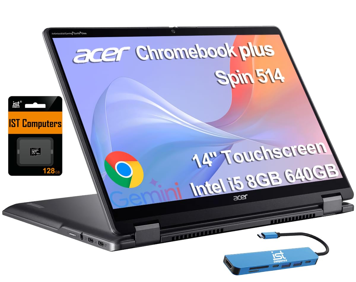 Amazon.com: Acer Chromebook Plus Spin 514 2-in-1 Laptop (14